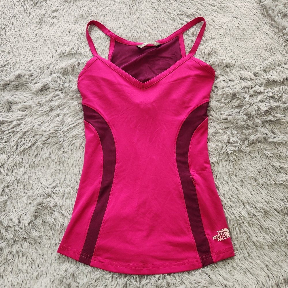 The North Face Pink Pocket Tank Top
